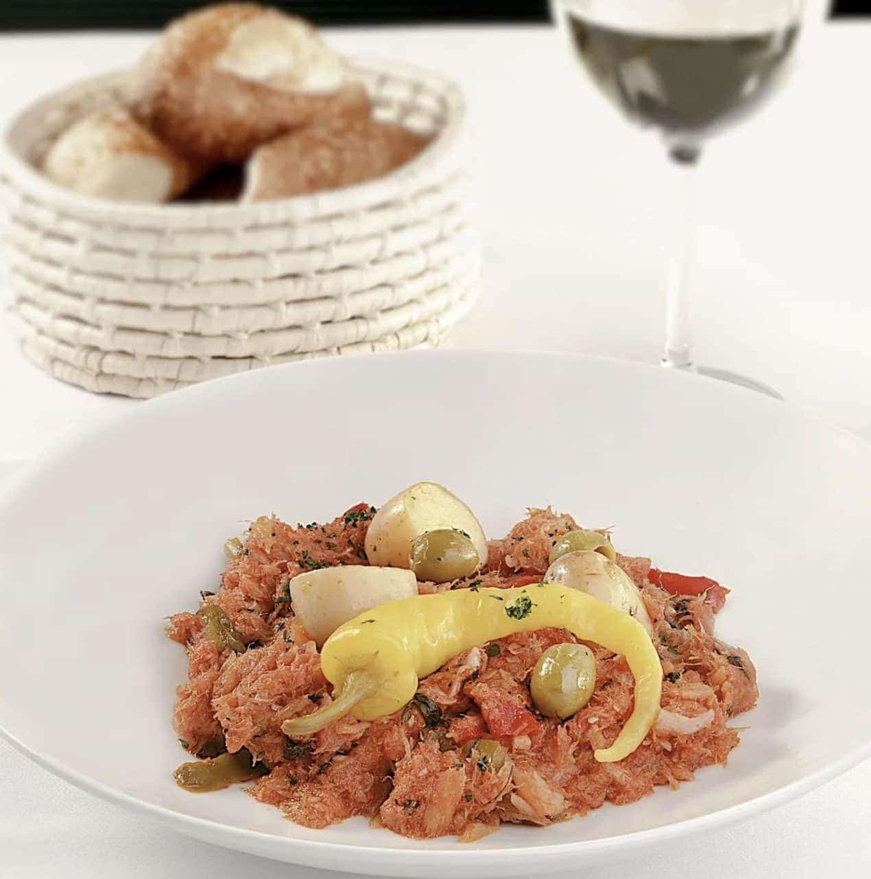 comida en el restaurante el cardenal en mexico